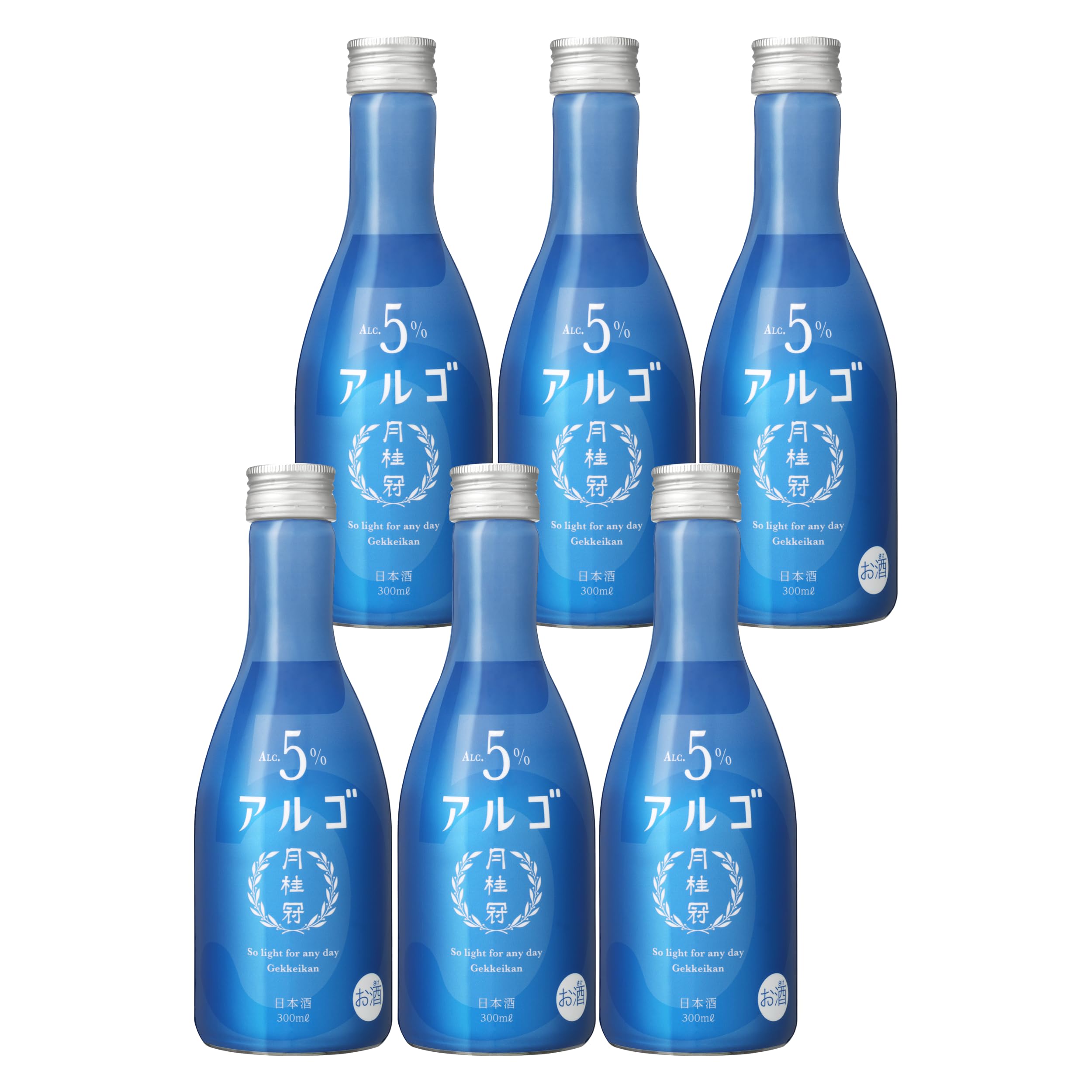 Amazon.co.jp: 月桂冠 (アルコール5%の日本酒) アルゴ 5.0 [ 日本酒 5