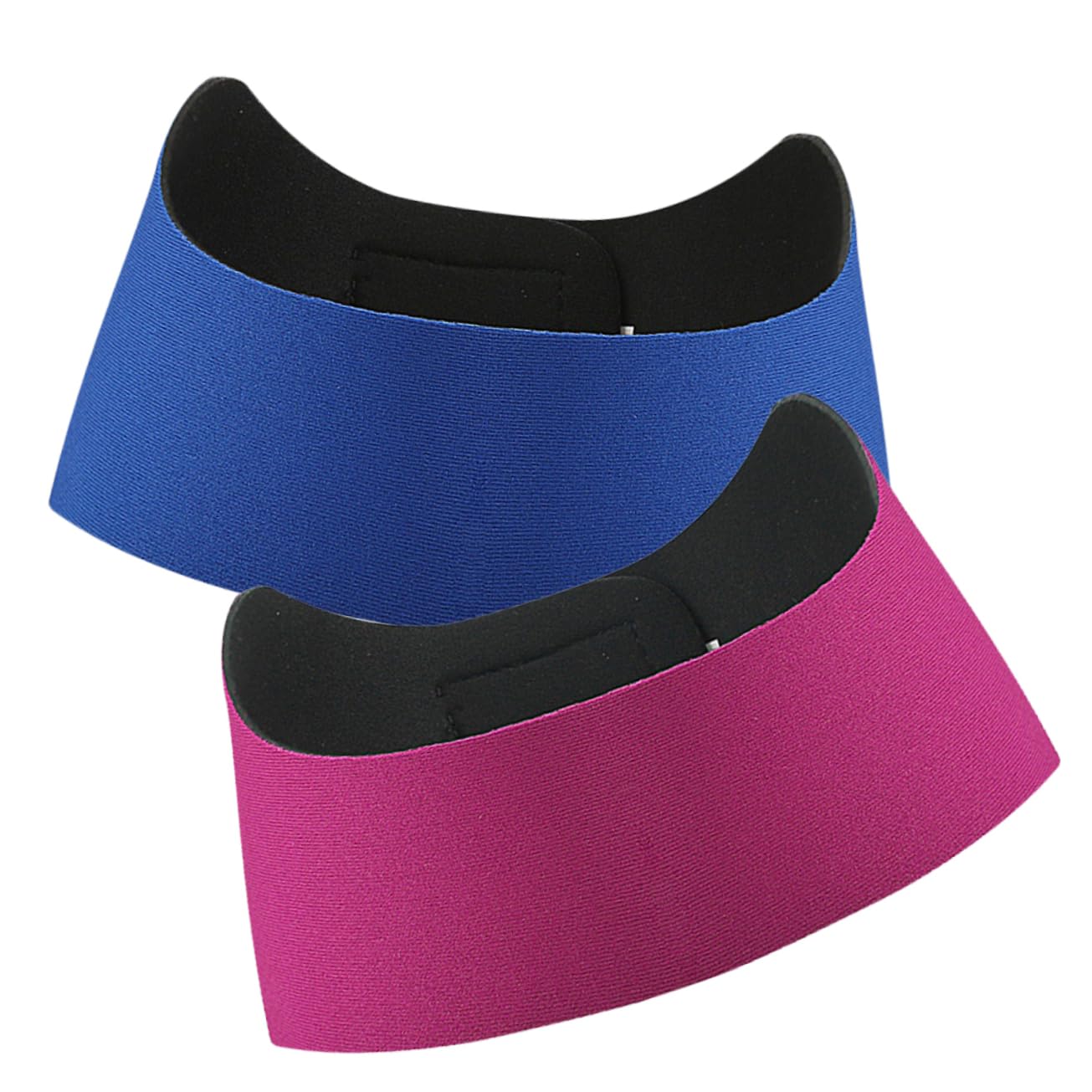 Ipetboom 2pcs Adjustable Swimming Ear Headbands Water Resistant Shower Ear Covers for Adults Sweat Absorbent Design and Deep Ideal for Swimming and Bathing