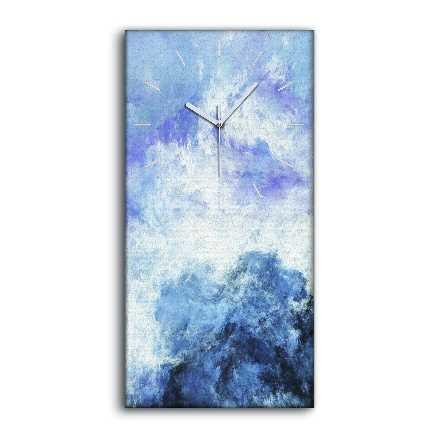 Horloge sur Toile 30x60cm Image Art Moderne Surréaliste Décoration Murale Salon