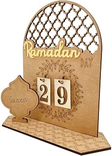 Ramadan Countdown Calender, Ramadan Decorations For Home 2023 30 Day Countdown Kids Calendar, Advent Gifts For Kids,FlowerRing