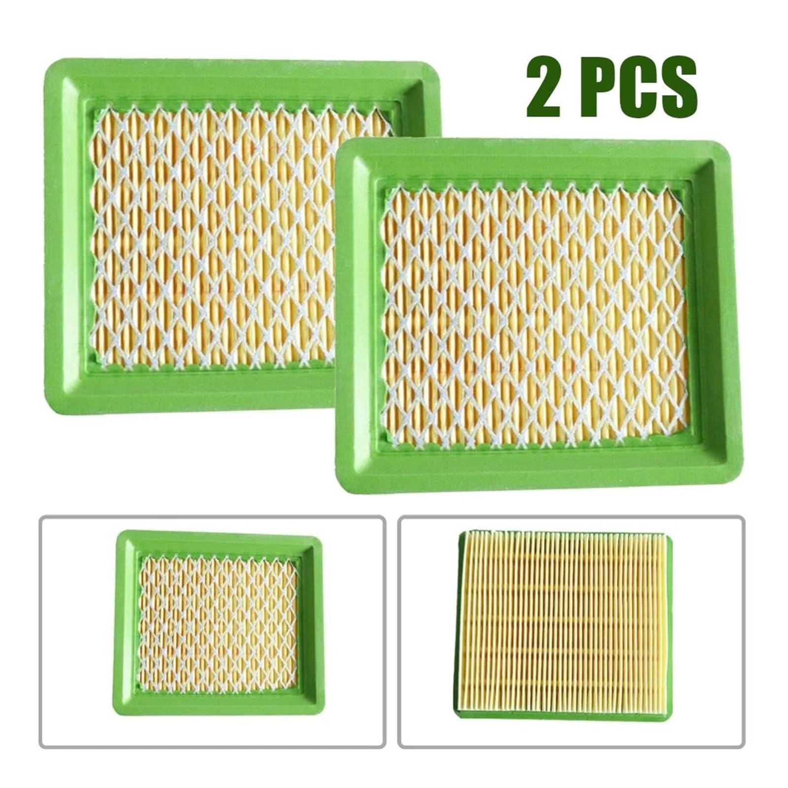 Filtres à air Briggs and Stratton d’origine Filtre À Air De Remplacement Pour Tondeuse À Gazon, 2 Pièces, Pour FX-RM 4639 5196 ES/PRO 1855 FX-RM 5.5 5.0