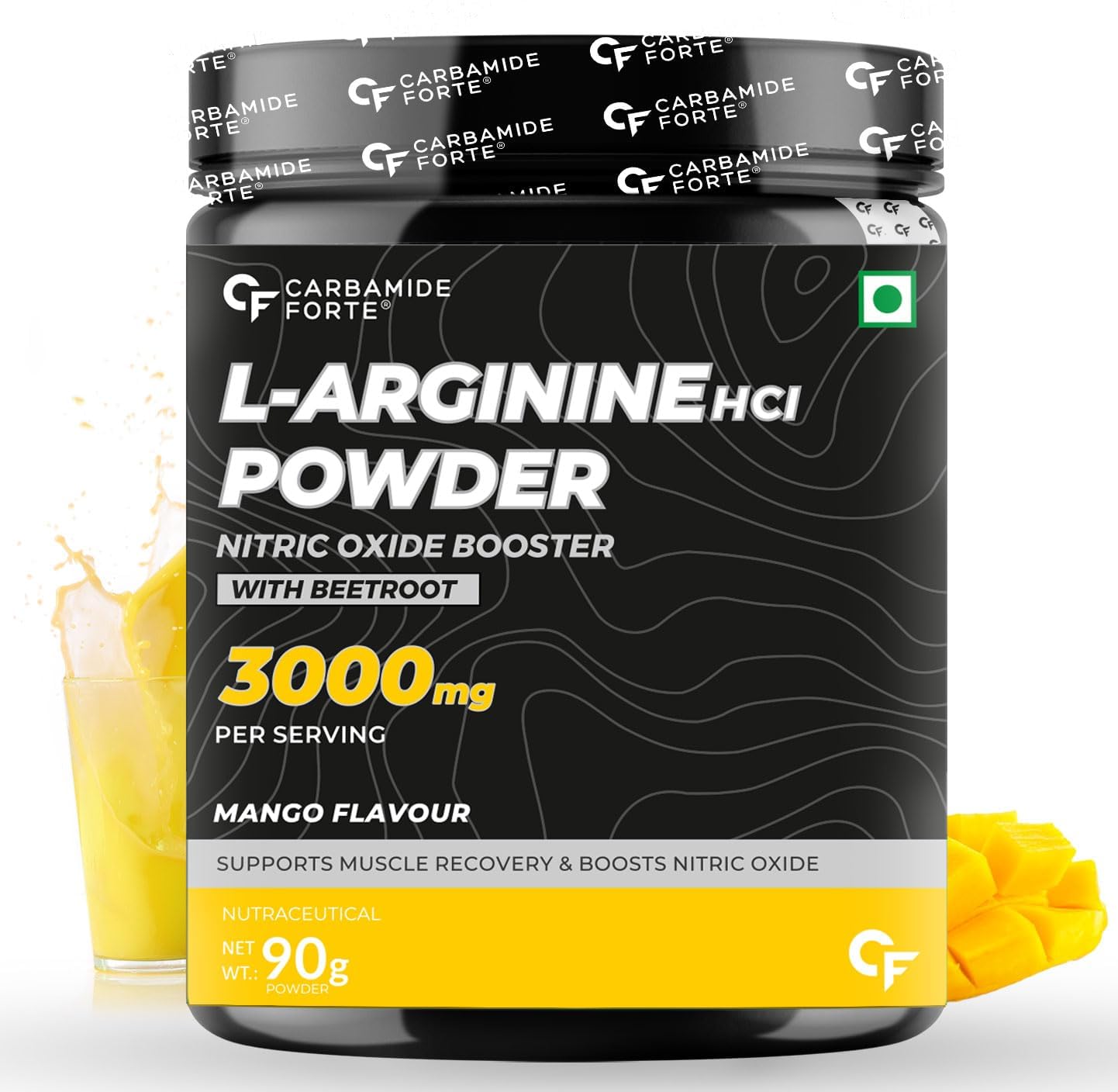 Carbamide Forte L Arginine Powder Supplement 3000mg | Pre-workout for men & women | L Arginine Supplement| Beet Root Powder - AlpMango- 90g (B0CBKVTPTW) Amazon Price History, Amazon Price Tracker