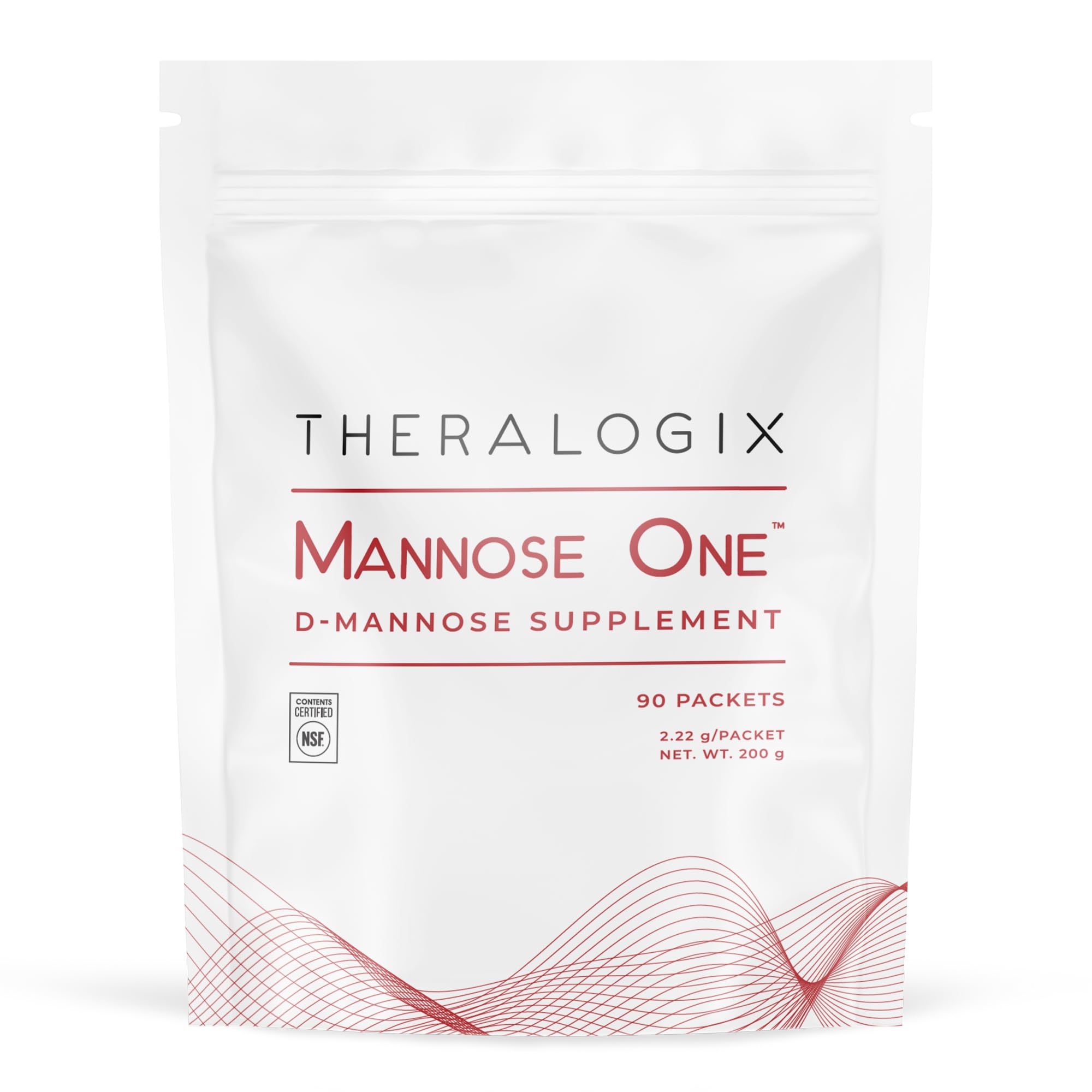 Theralogix Mannose One D-Mannose Powder - 90-Day Supply - Supports Urinary Tr...
