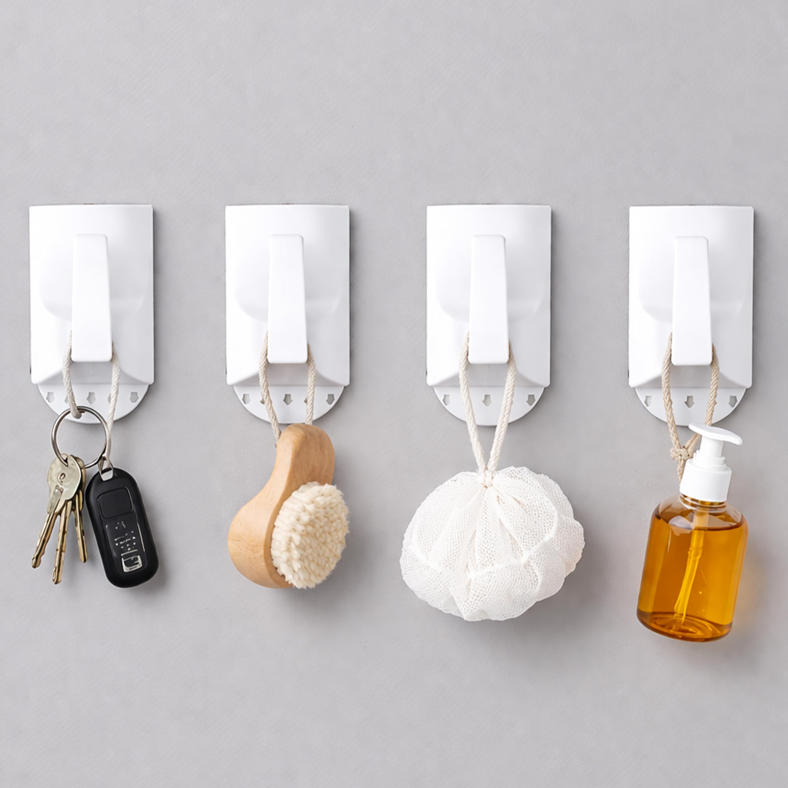 Self Adhesive Wall Hooks - Art Street -13 Self Adhesive Wall Hooks - Art Street -13