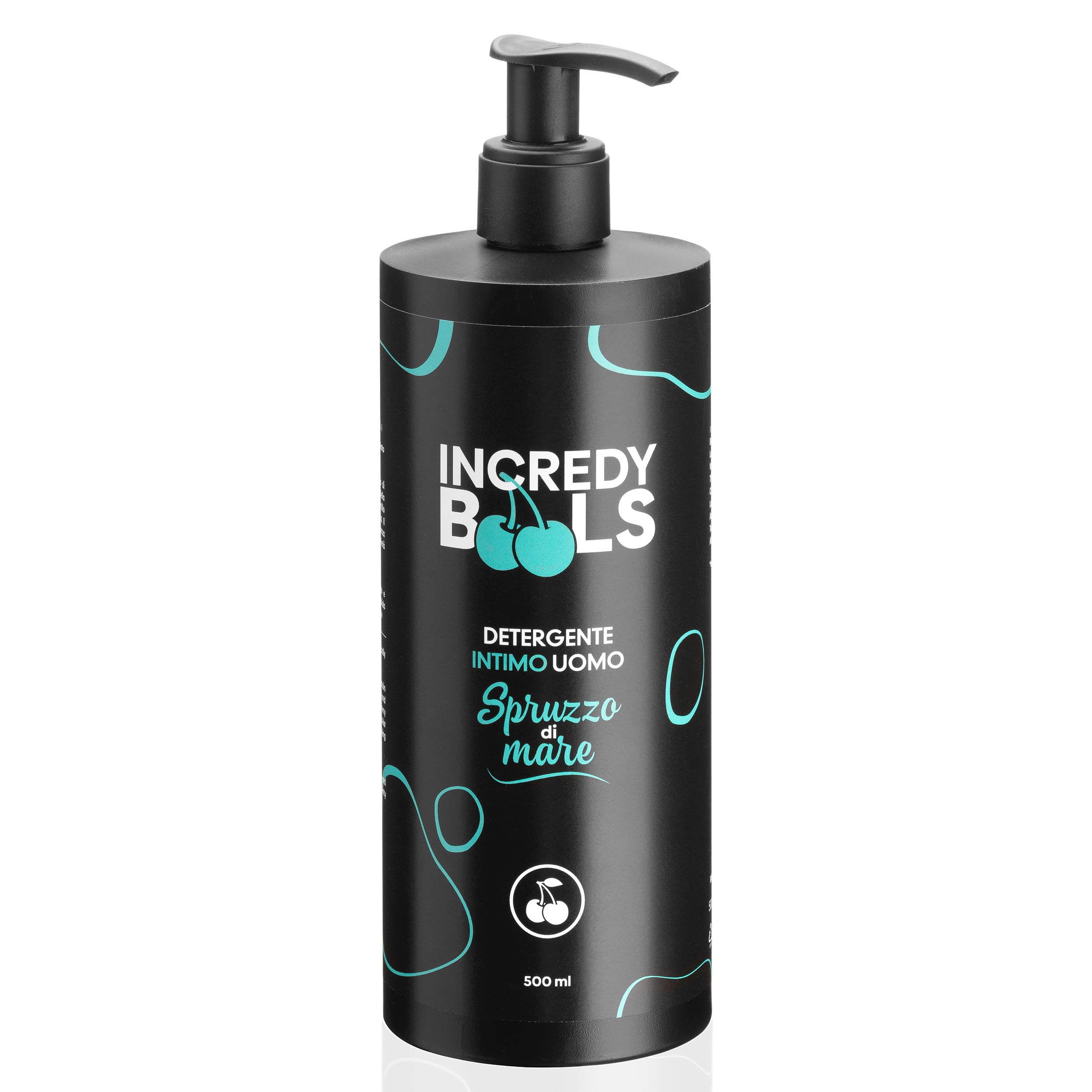 Incredy BooLS - Limpiador íntimo para hombre Bio & Vegan Ph 5,5 perfumado - 500 ml (pulverización de mar)