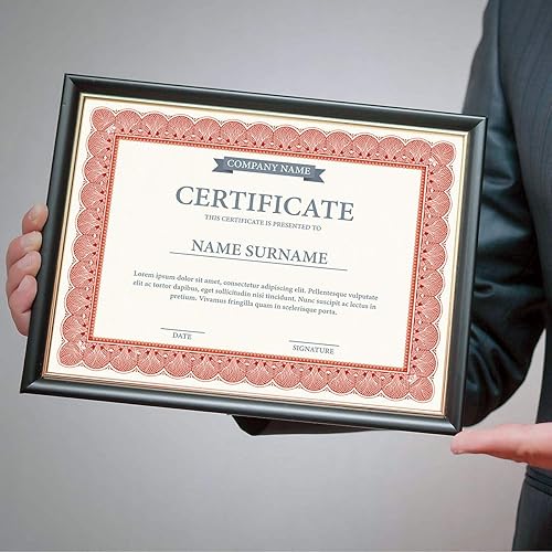 Miniatura 7 de Elite - Paquete de 100 papeles de pergamino rojo y blanco, compatible con impresoras láser y de inyección de tinta, para oficina, premios de