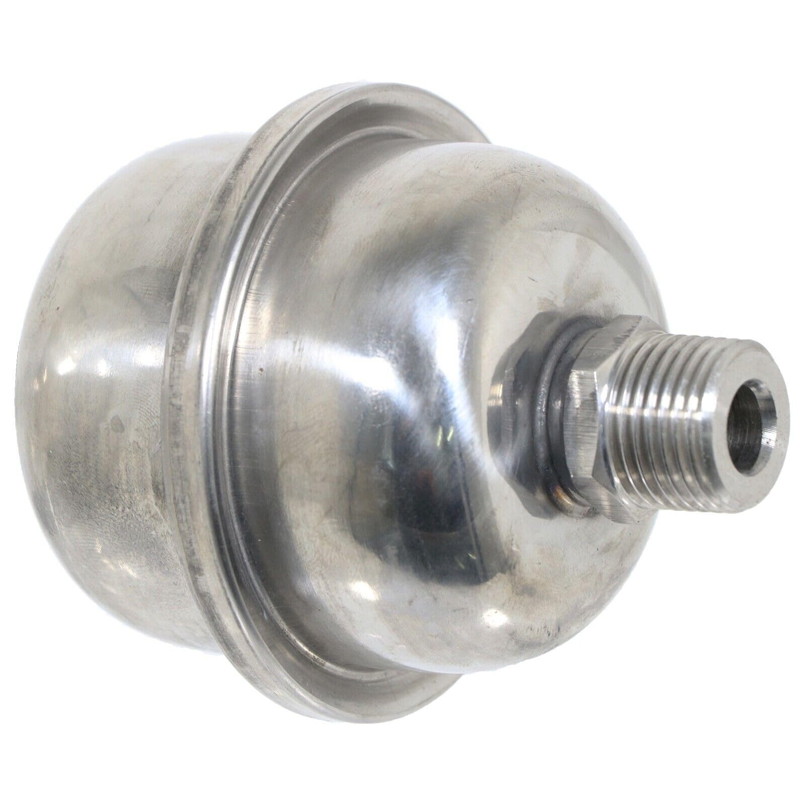 SPARES2GO Mini depósito de expansión de choque de agua potable martillo de tubo de parada de ruido (1/2 pulgada BSP, 0.5 L)