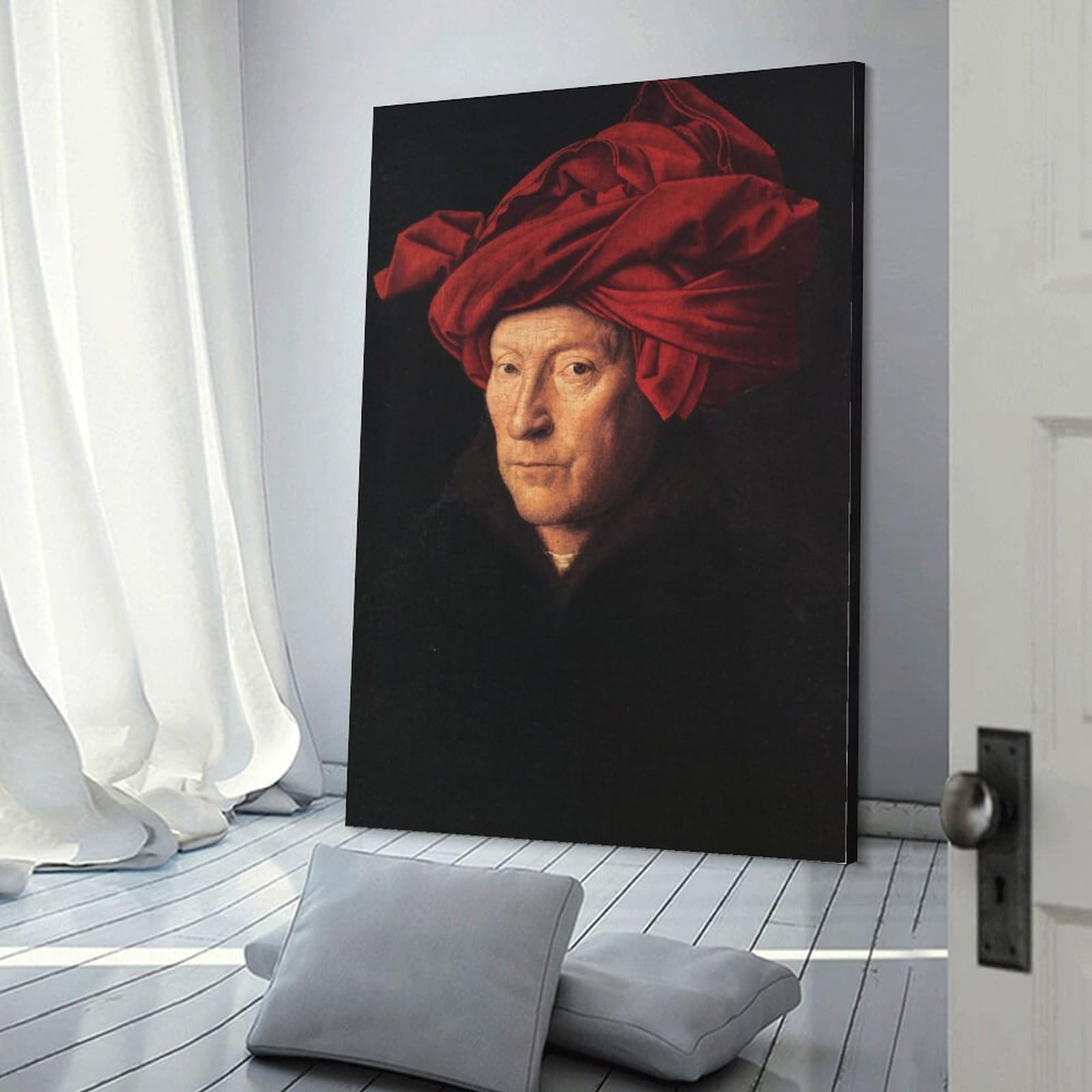 専用他の方発送×ファン　エイク　肉質画　油彩画 Amazon.co.jp: Jan Van Eyckヤン・ファン・エイク 画家の作品
