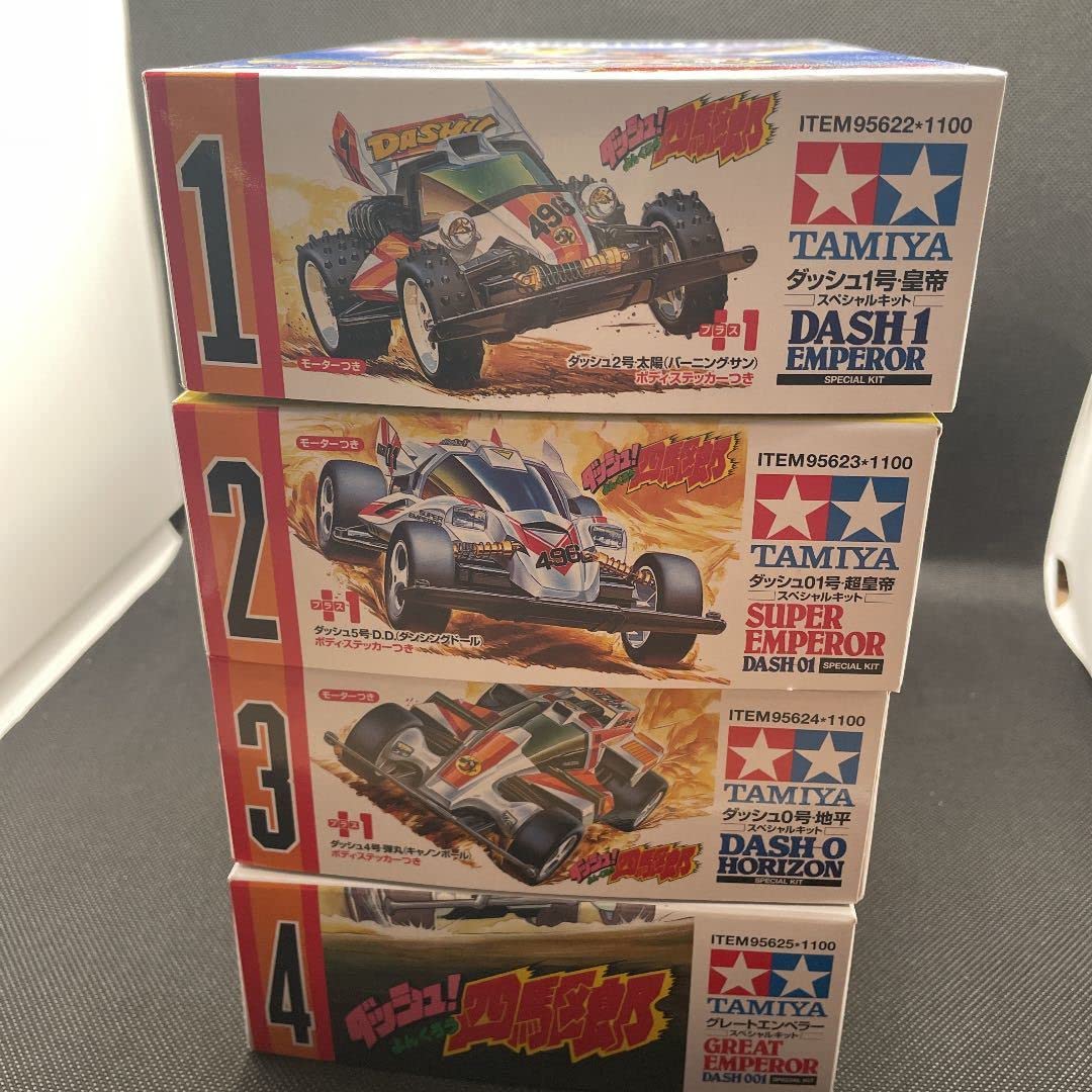 P*O様 ミニ四駆 ダッシュ四駆郎 スペシャルキット 4台セット P*O様 ミニ四駆 ダッシュ四駆郎 スペシャルキット 4台セット