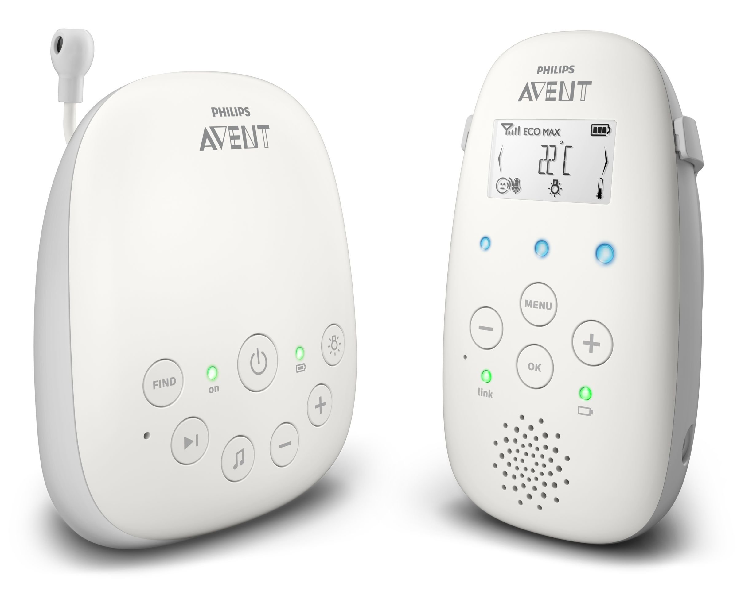 Philips Avent SCD713/26 Elektroniczna Niania, Biały