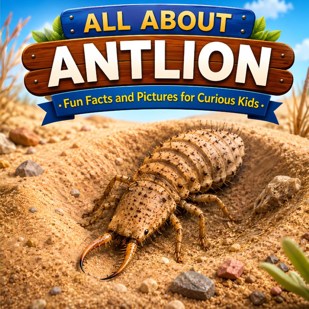 All About Antlion: Fun Facts and Pictures for Curious Kids