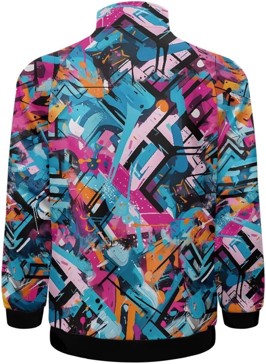 Cozeyat Men's Full Zip Mock Neck Sweatshirt Winter Fall Active Track Jacket Casual Long Sleeve Top with Pocket