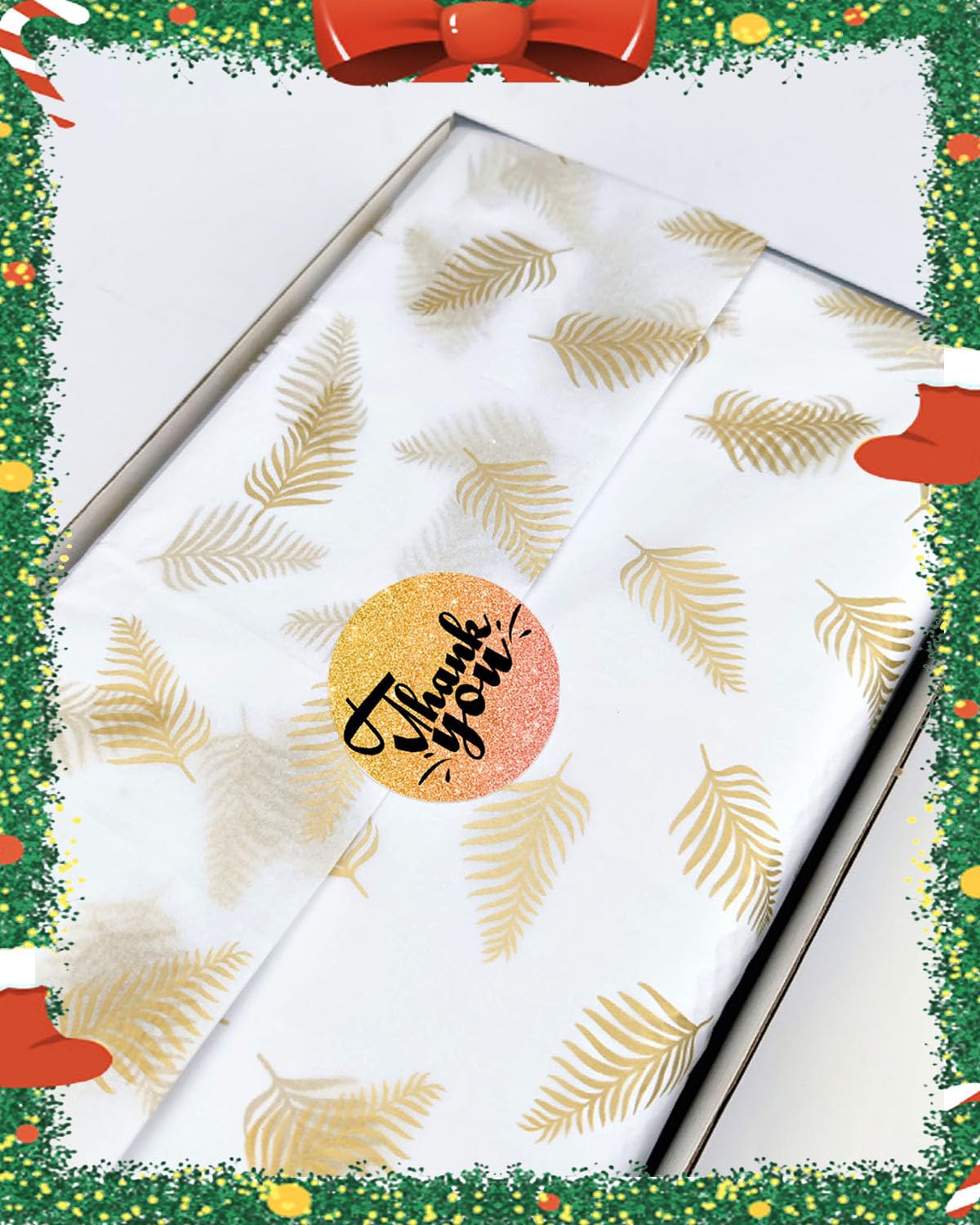 2 Inch Circle Thermal Stickers - 500 Self-Adhesive Round Labels For Thermal Printers, Heart Colorful