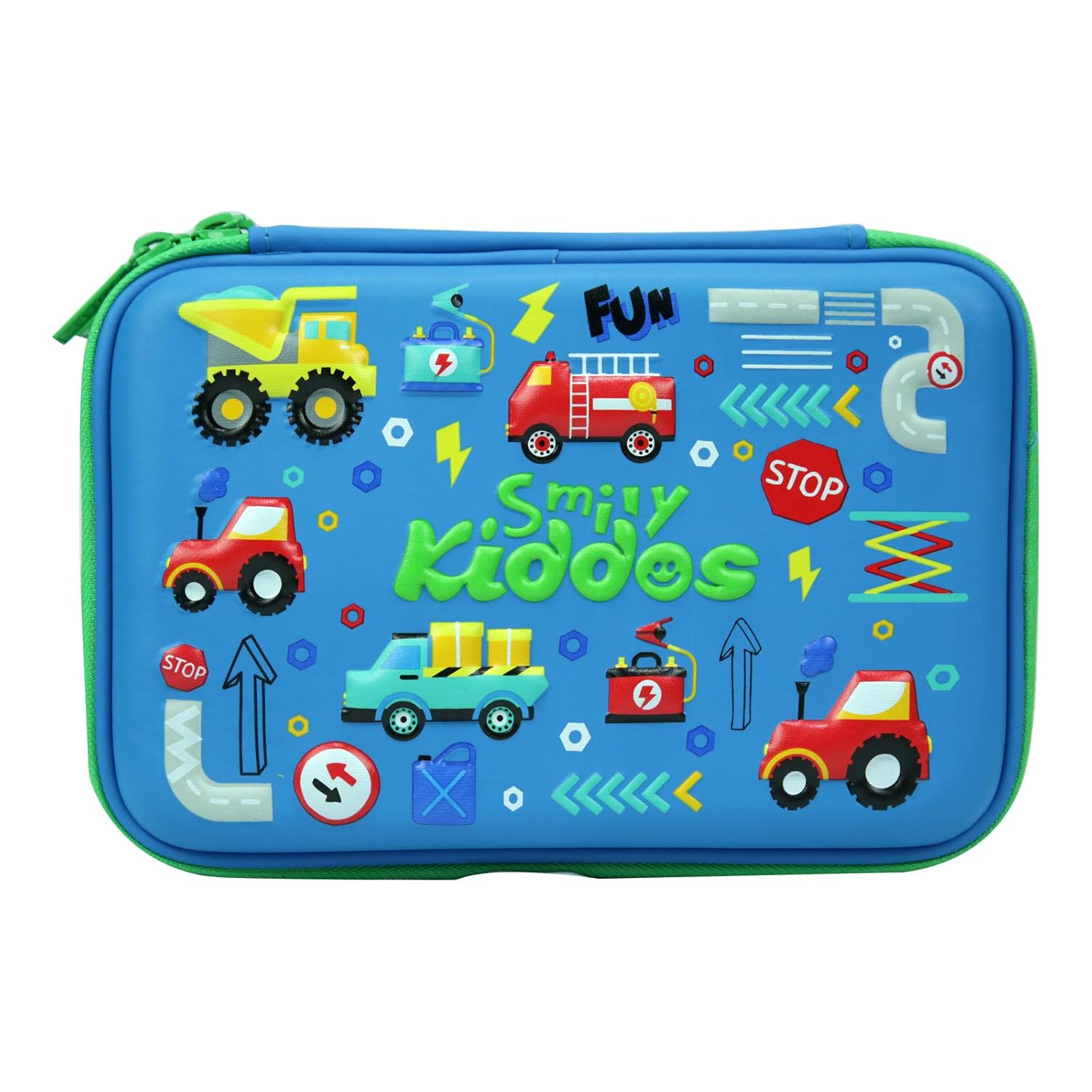 Smily Kiddos Stationery Case – Vroom Valley Theme main image 1