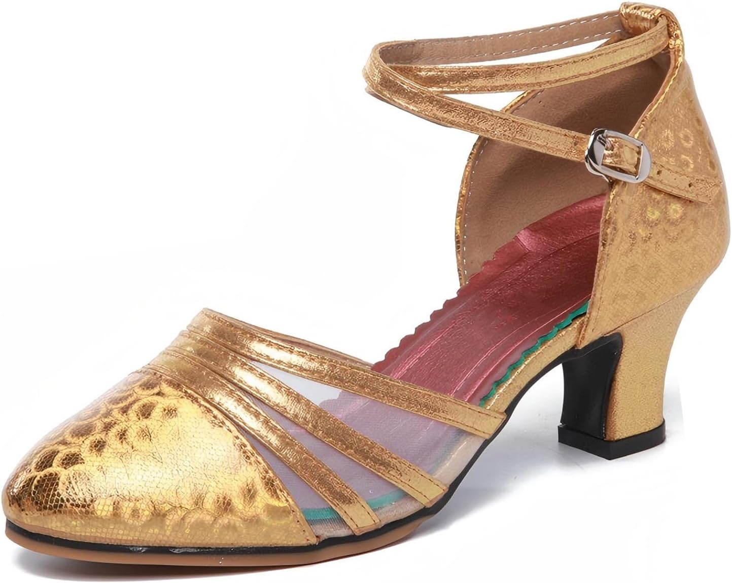 Generic Chaussures Danse Mode Femme Social Talons Hauts Chaussures Danse Les Soirées Ballroom Performance Bout Ouvert Chaussures De Danse De Salon Dames De Danse De Salon Tango Salsa Sandale