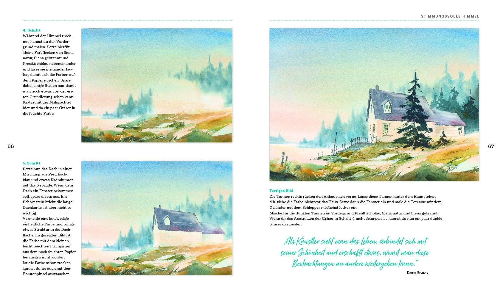 Mein Atelier Aquarellmalerei - Himmel & Wolken: Stimmungsvolle Bilder Step by Step malen