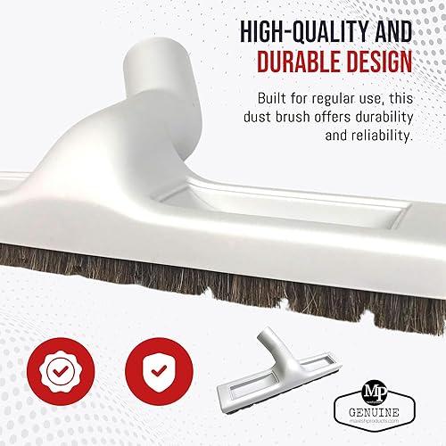 Miniatura 6 de Genuine MP - Partes de aspiradora Soft Touch Deluxe o Central Vac, cepillo para suelos desnudos y de madera, o para polvo de pared. Cerdas de pelo