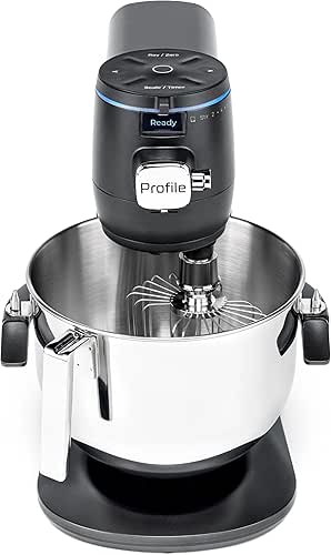 GE Profile Smart Stand Mixer, Built-In Smart Scale & Auto