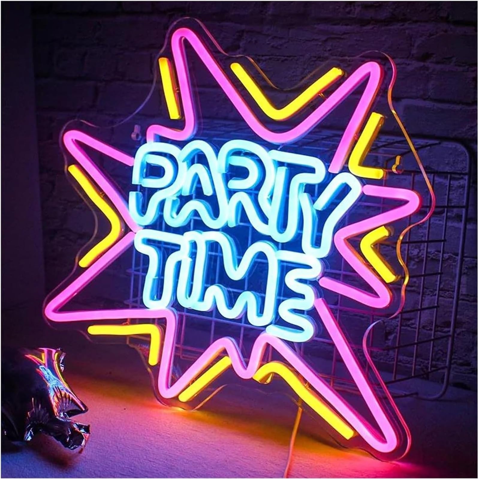 Luz de neón Letras coloridas para iluminación interior, fiestas, letreros de neón para cumpleaños y bodas