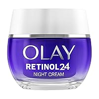 Olay Retinol 24 Crema Viso Notte Idratante, Cura della Pelle con Vitamina E Antiossidante.
