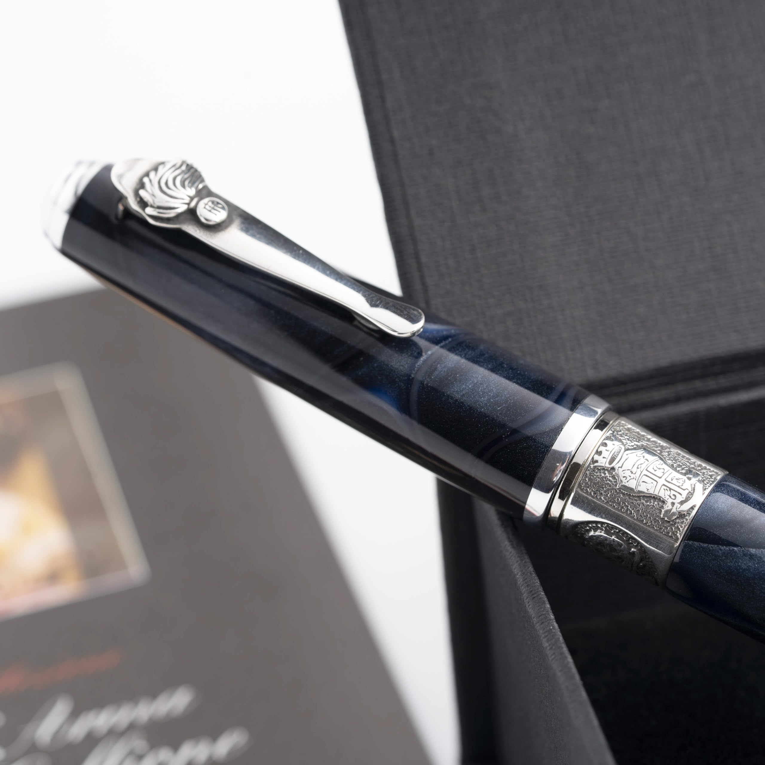 MARLEN Penna l'Arma di Calliope Slim, Penna Arma dei Carabinieri, Collezione Forze Armate, Confezione Regalo, Made in Italy (ROLLER)
