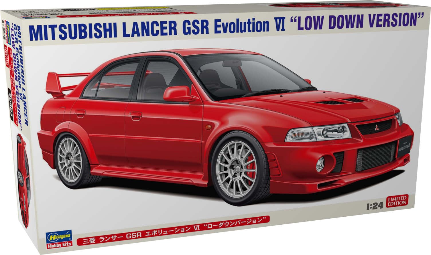 自動車 MITSUBISHI LANCER GSR Evolution 1/24 Amazon | ハセガワ 1/24 三菱 ランサー GSR エボリューションVI