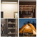 GITGRNTH 2 PCS USB Powered Strip Counter LED Light, 10 Level Brightness Adjustable Color with Remote & 3 Color Mode (3000K/4000K/6000k), 7W Ideal for Kitchen, Closet, or Workspace gallery image