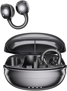 Open Ear Earbuds, Clip On Headphones Wireless Earbuds for Running