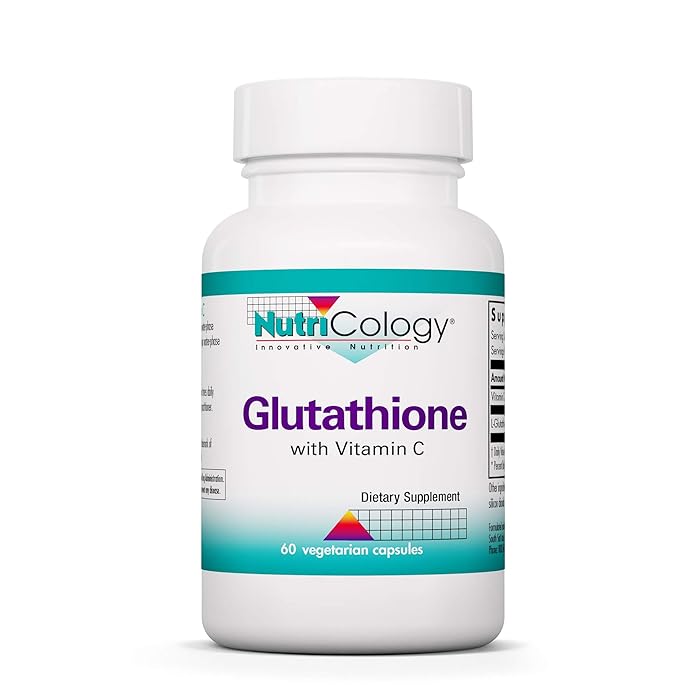 Buy NutriCology Glutathione Vitamin C, Glutathione, Antioxidant 60