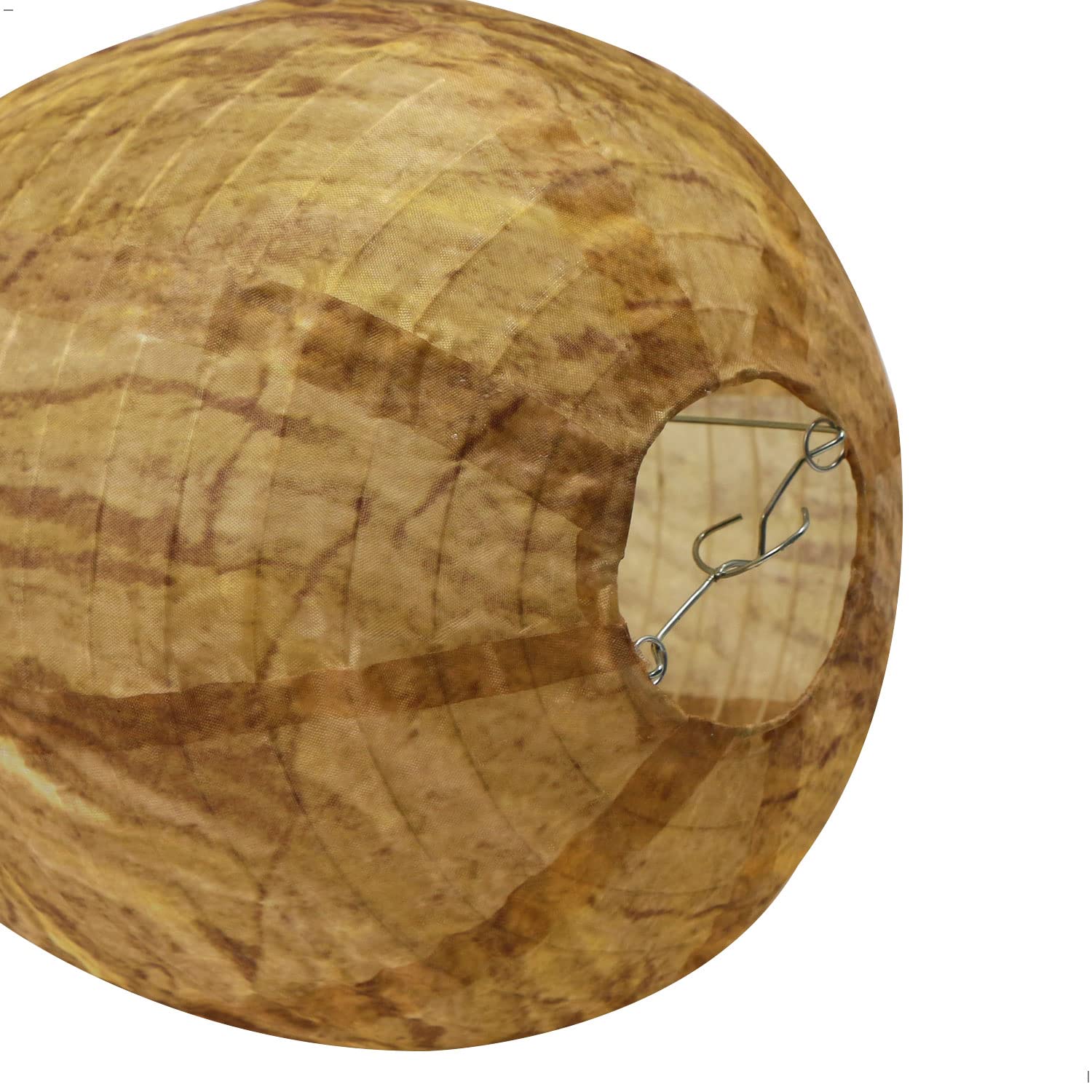 2 Stück Künstliche Wespennester Aus Schilf – 38x19 Cm, Lockvogel Für Terrasse & Garten