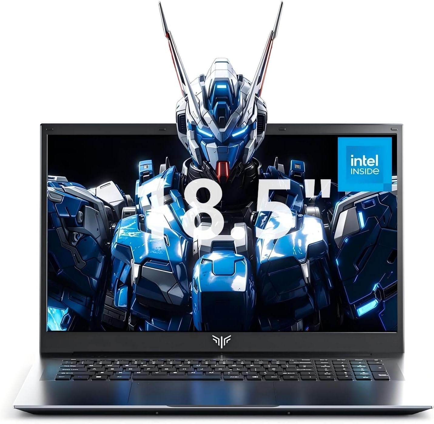 Tivique 18.5" PC Portatile Processore N150 Fino a 3.6 GHz, Batteria 8000 mAh, Computer Portatile 16GB RAM DDR4 512GB SSD Espansione 2TB, Laptop 1080P FHD, HDMI, USB3.2, Type C, Notebook Ufficio Studia