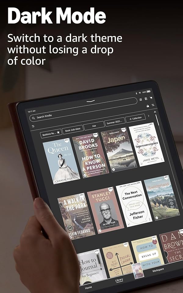 Amazon Kindle Scribe Colorsoft 32GB (newest model) — 11” paper-like color display with front light — One notebook to replace them all — Write in notebooks, docs, and books. Pen included - Graphite by Amazon - Image 8