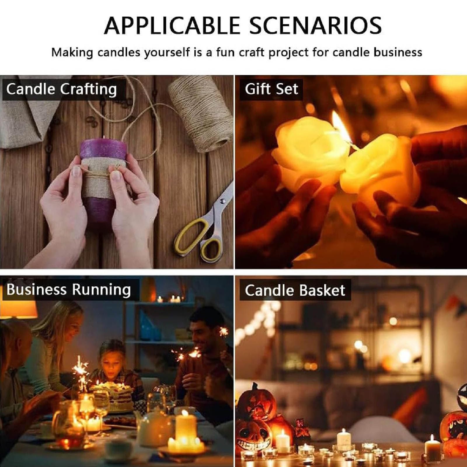 Fusor De Cera Para Hacer Velas, Capacidad De 22 Libras/26 Libras, Crisol De Cera Para Velas Con Boquilla De LatóN Para Base De JabóN De Cera De Soja,12L
