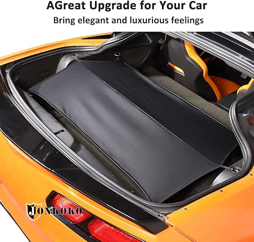 Miniatura 5 de Cubierta de carga para maletero de automóvil compatible con Chevrolet Corvette C7 2014-2019, protección retráctil de seguridad para maletero,