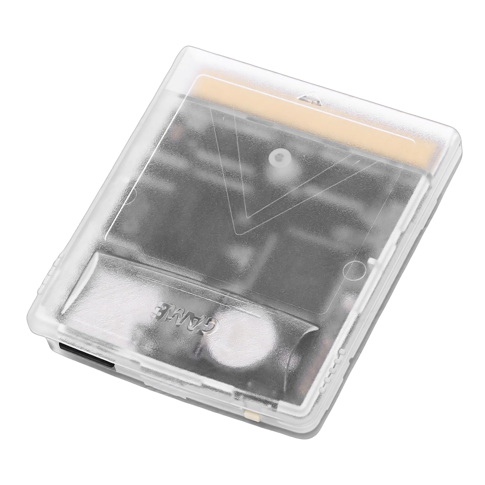 LIYJTK Cartuccia di gioco Scheda di memoria da 8 GB Scheda cartuccia per console per videogiochi Funzioni potenti per i fan di Gameboy (Bianco trasparente)