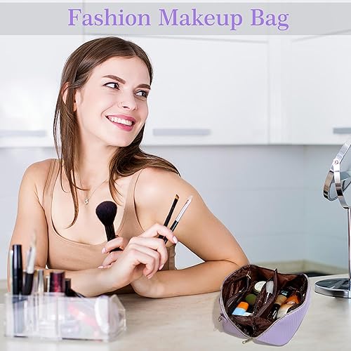 Miniatura 2 de YOOLIFE Bolsa de maquillaje, bolsa de brochas de maquillaje, regalos para niñas y mujeres, regalos de cumpleaños para amigas, hermanas, regalos de