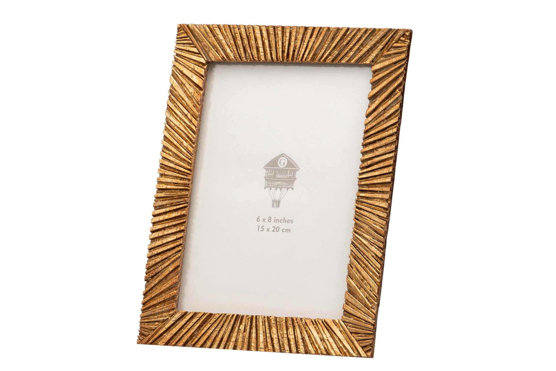 Adda Home Portafotos Resina Dorado Antique 15X20 Cm