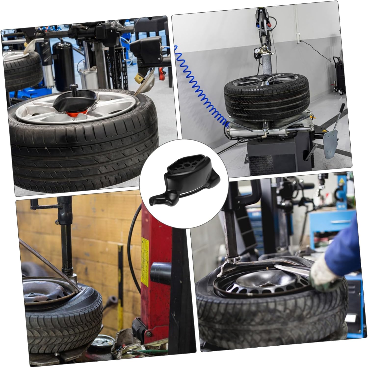 High-Strength Nylon Tire Changer Duck Heads Sturdy Tire Removal Tool Compatible Coats Hunter Machines for Automotive Wheel Service
