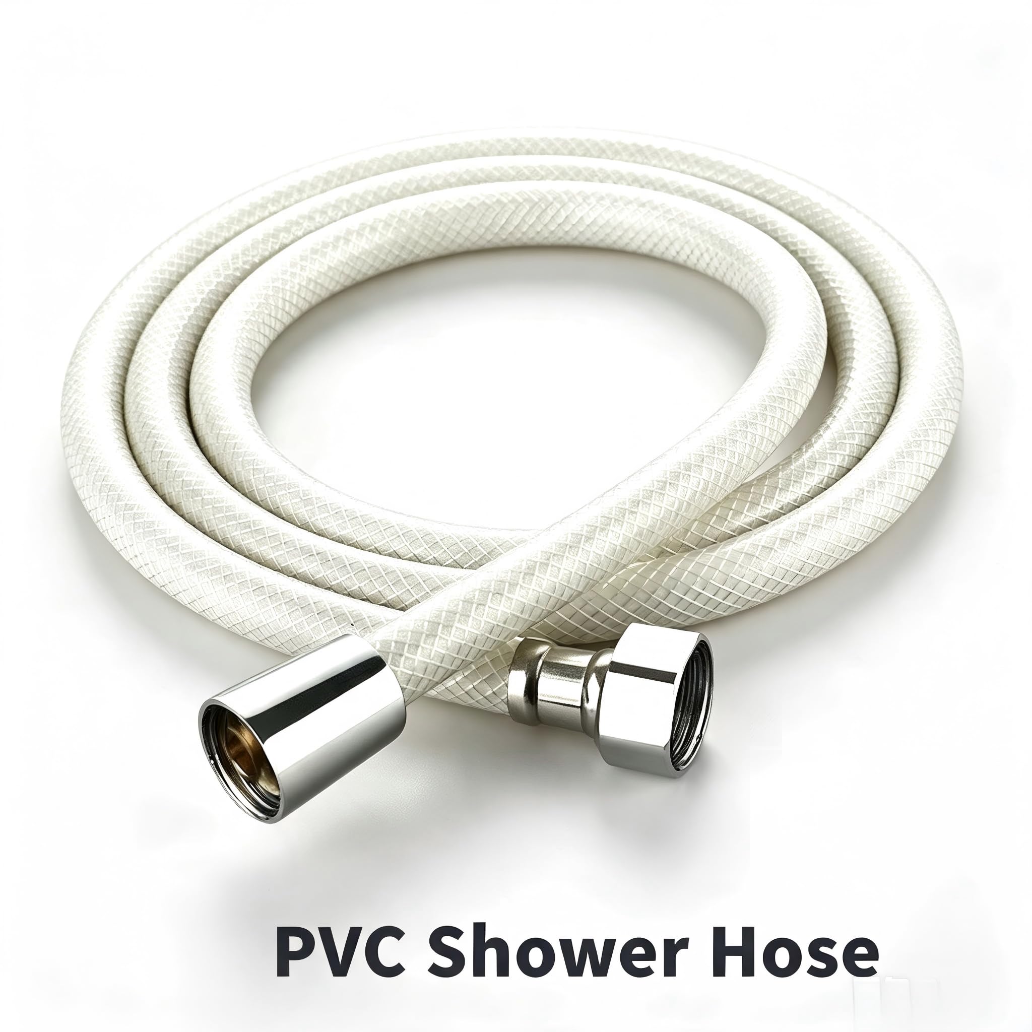 Tubo flessibile per doccia, G1/2, universale, in PVC, 1,5-10 m (10 m)