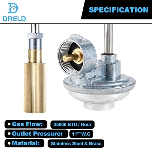 Miniatura 2 de DRELD Roadtrip Grill C001 - Adaptador de gas propano para parrilla de gas Coleman, compatible con Coleman Roadtrip Le Lx LXX LXE Grills 9942A5251,