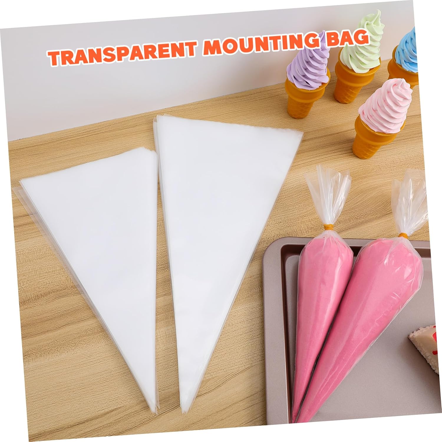 Triangle Piping Bags 200pcs Pe, Smooth Squeeze