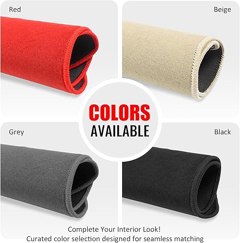 Miniatura 9 de IKON MOTORSPORTS - Alfombrillas compatibles con Benz W211 2003-2009, E-Class 4Dr Factory Fitment, alfombrillas delanteras y traseras de nailon de