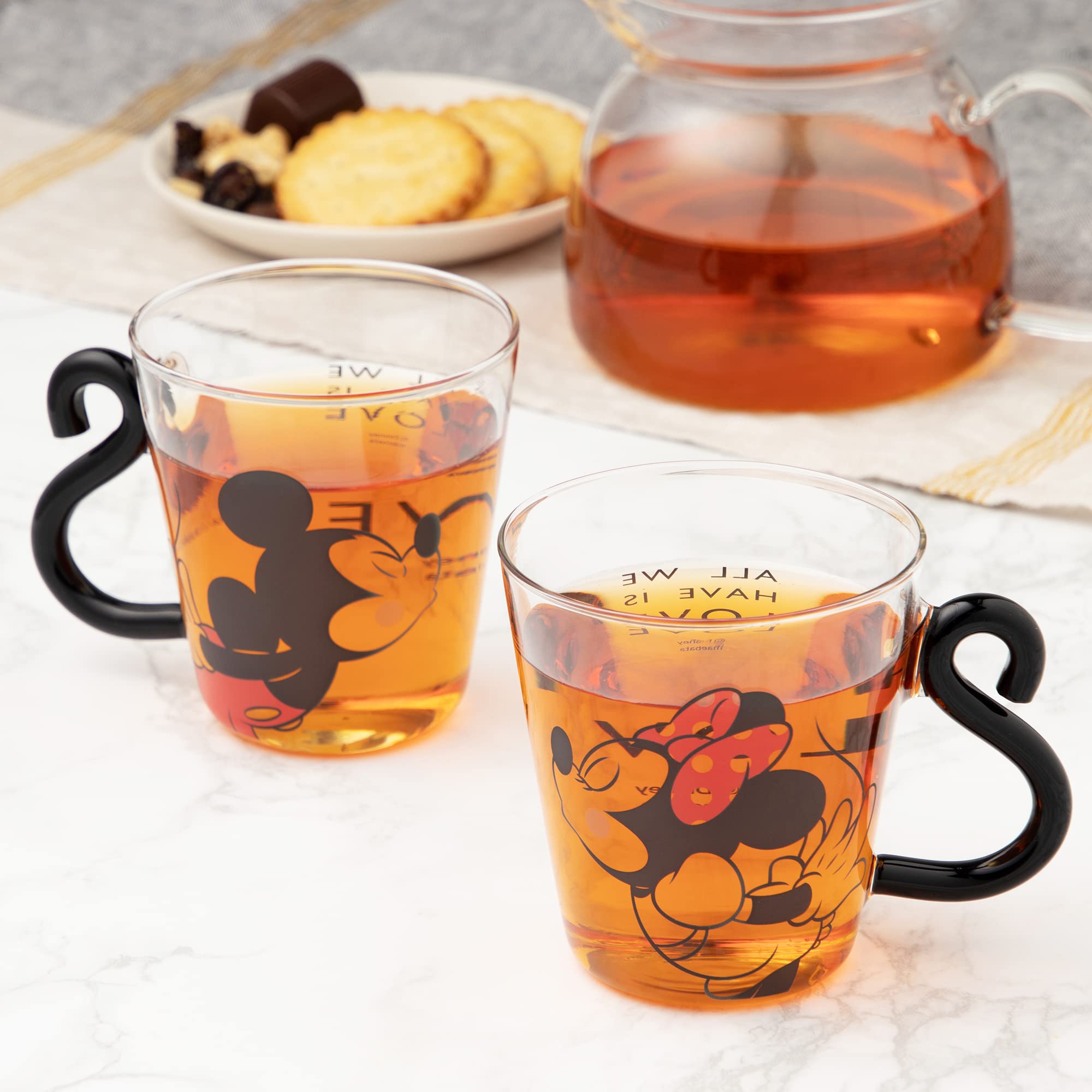 Amazon.co.jp: maebata Disney ディズニーミッキー＆ミニー 耐熱