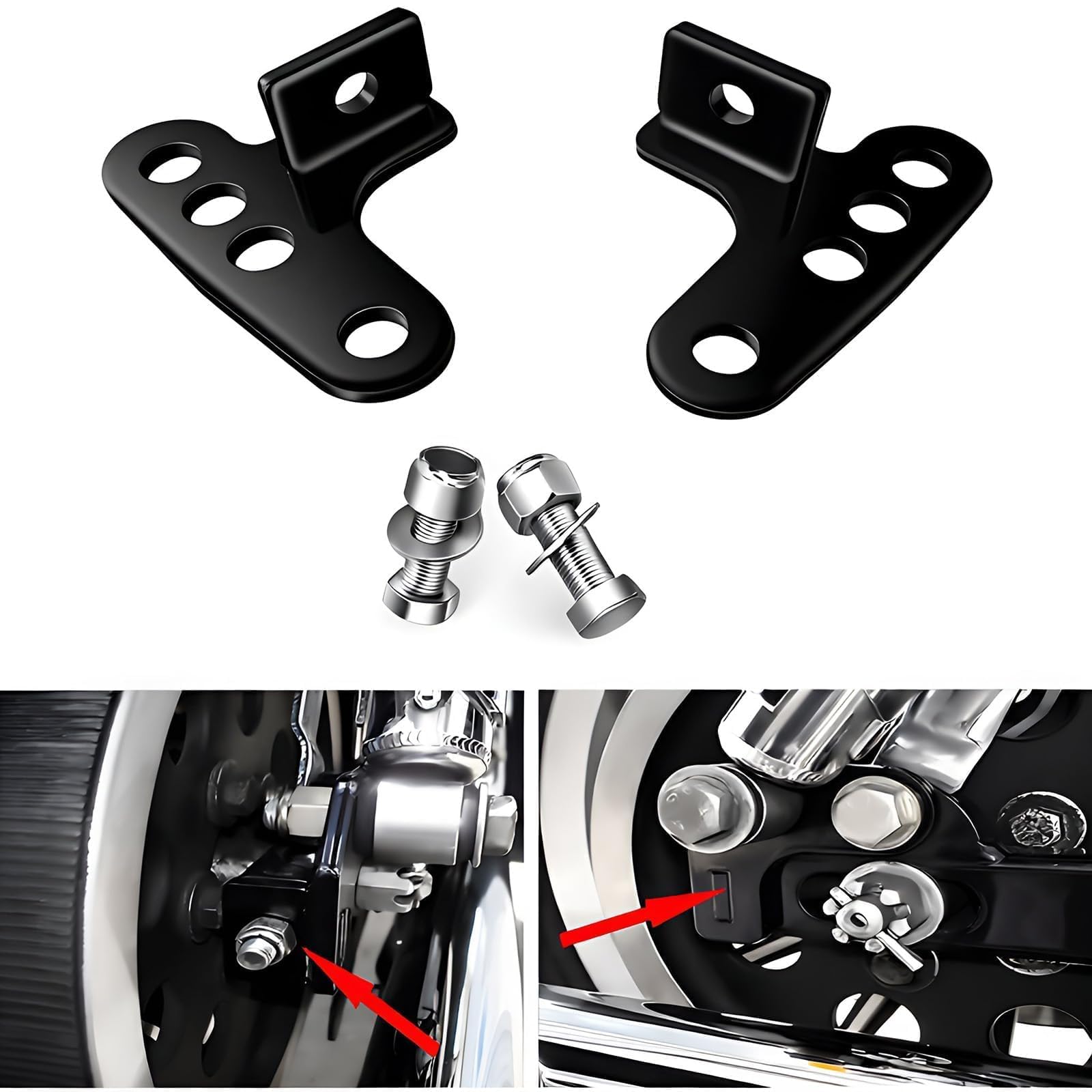 Kit de descenso ajustable para motocicleta de 1 pulgada, 2 pulgadas, 3 pulgadas para Harley Sportster 883 1200 2000-2015, accesorios de enlace de caída ajustable trasero