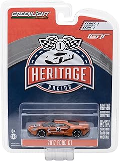 Greenlight 1:64 F&ordGT Racing Heritage Series 1 - 2017 F&ord GT 1967 #3 F&ord GT40 Mk.IV Tribute 13200-F [Shipping from Canada]