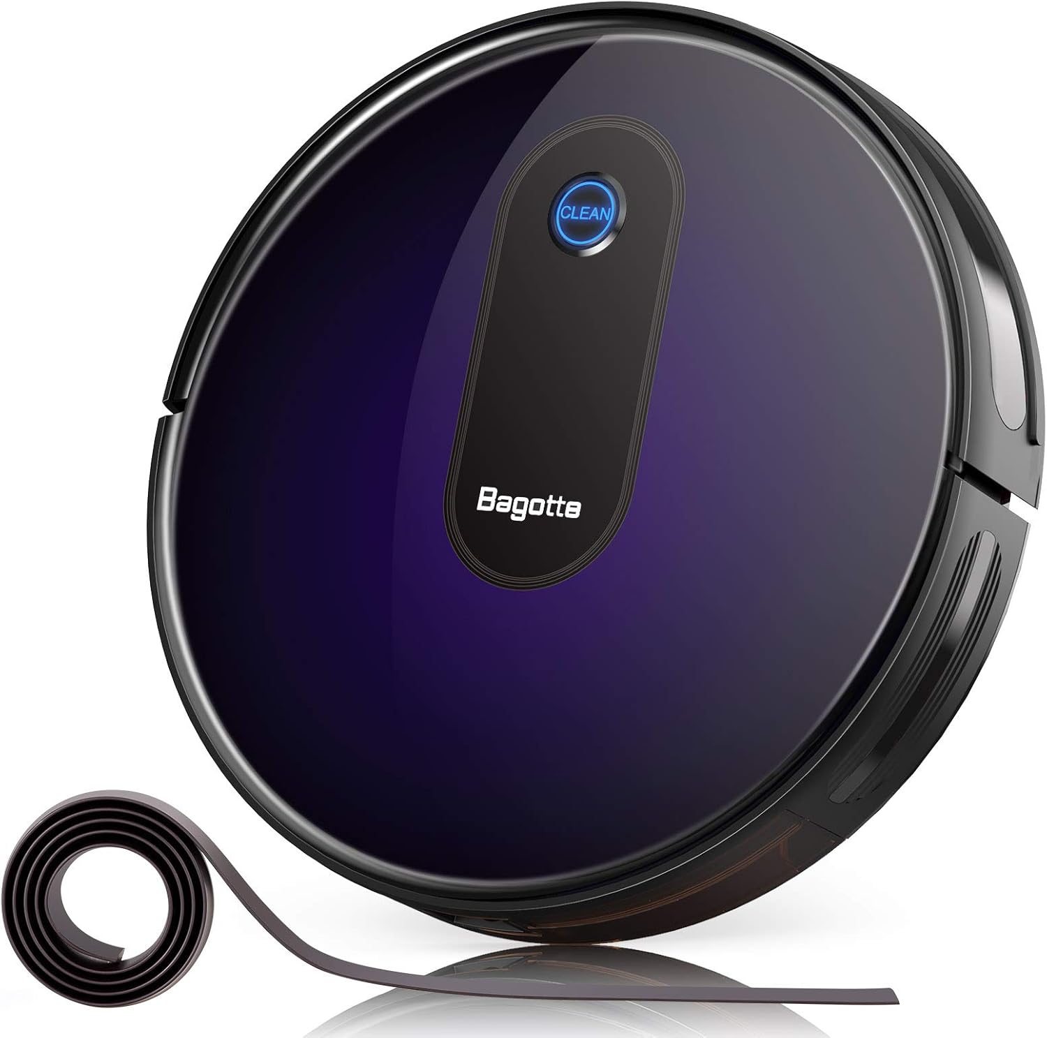 Bagotte BG600MAX Robot Vacuum Cleaner and accessories