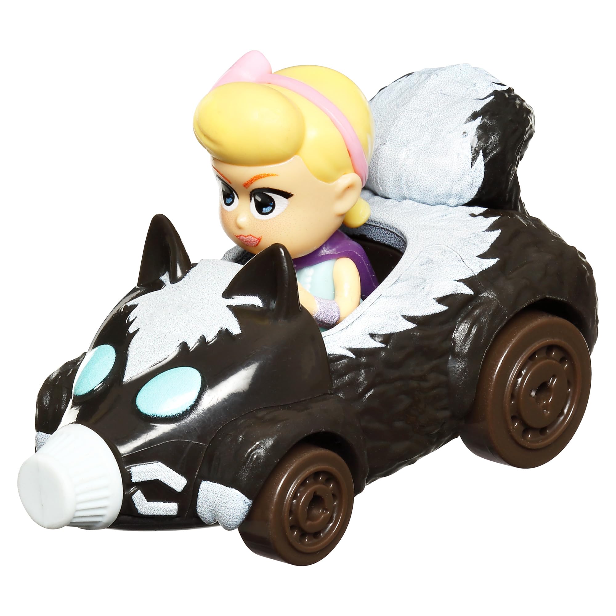 Hot Wheels Racer Verse Pixar Mini Vehicle Figure Bo Peep HKC04 Mattel, Multicoloured - Image 2