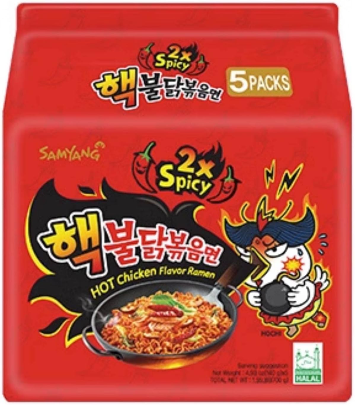Hot Spicy Chicken Ramen Noodle