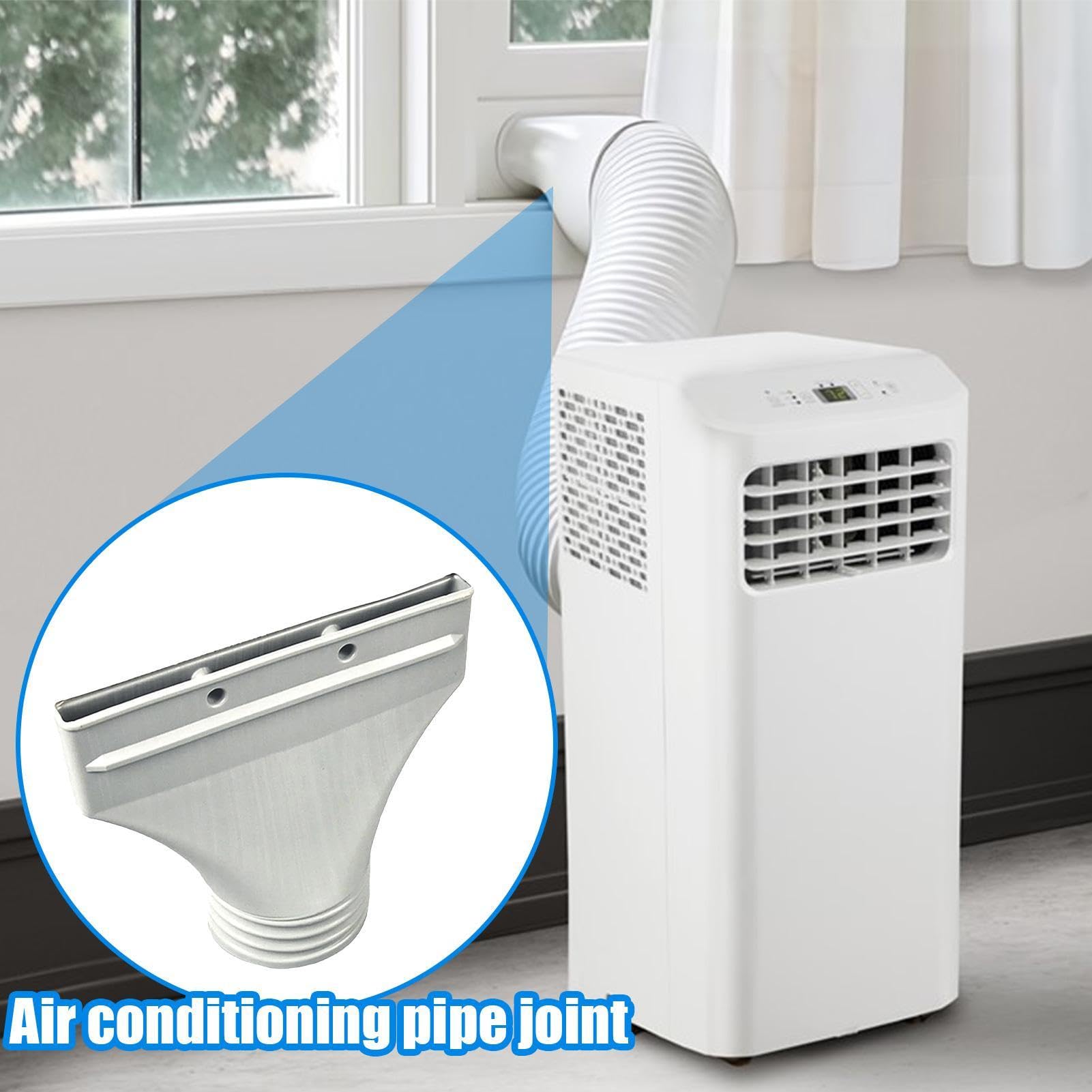 Przenośne złącze węża AC rura łącząca wentylacja | Adapter odpowietrzający suszarka do okapu kuchennego suszarka do klimatyzatora samochodowego Jednostka drzwi okiennych
