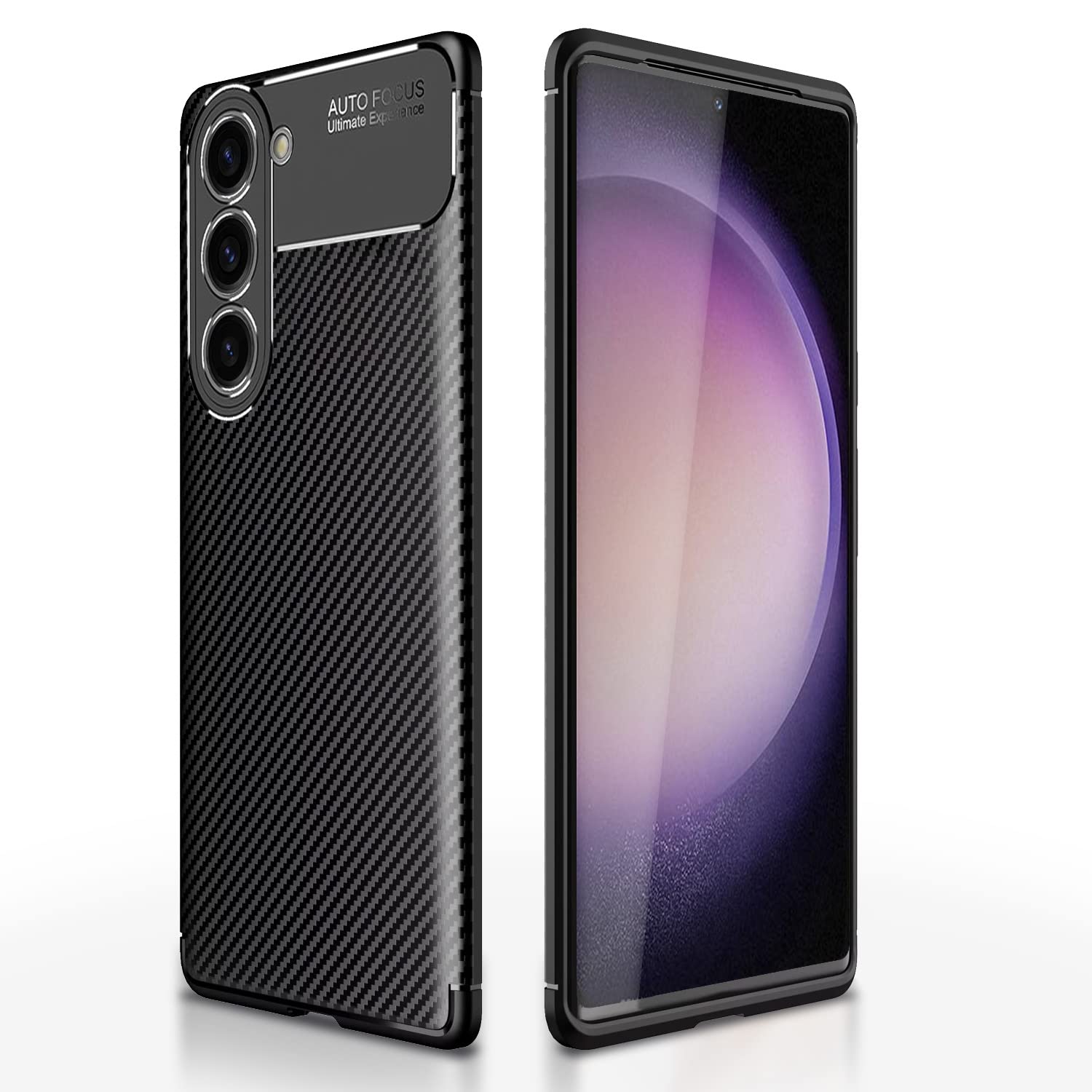 Pikkme Samsung Galaxy S23 5G Back Cover | Rugged Carbon Fiber | Shock Proof | Matte Soft Silicon Flexible | Back Case for Samsung Galaxy S23 5G (Black) (B0BXKMKRRR) Amazon Price History, Amazon Price Tracker